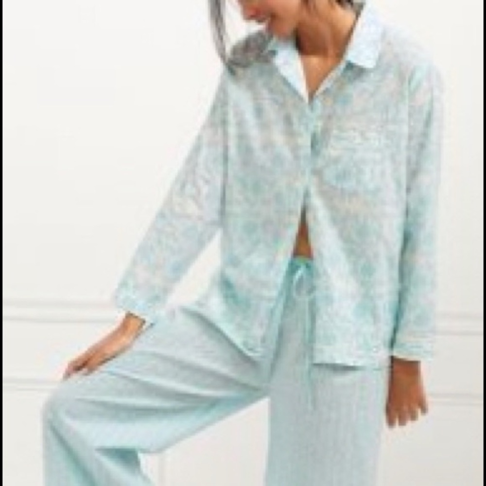 Rose’s pajama set Anthropologie